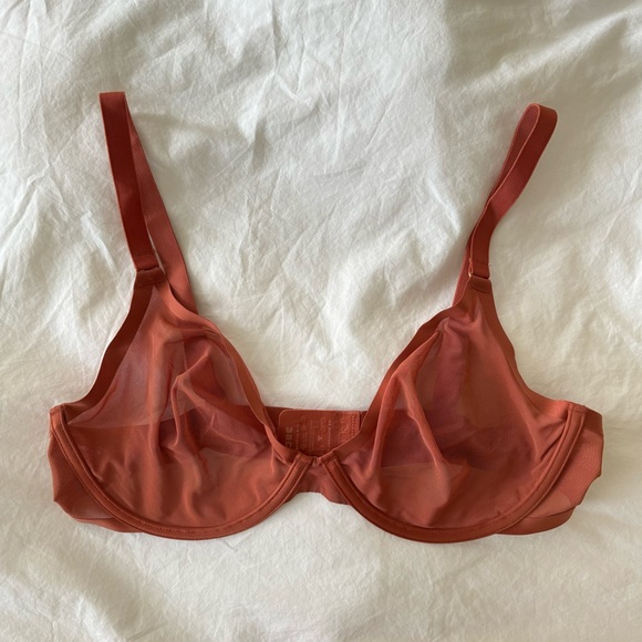 CUUP The Plunge Mesh Bra - Picture 2 of 4